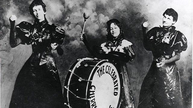 Photo of the original Cherry Sisters