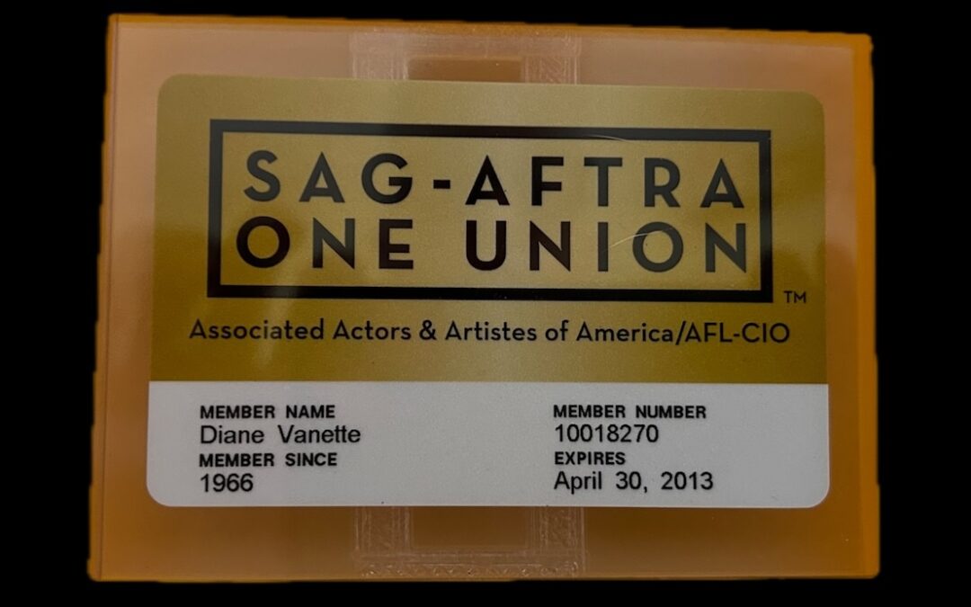 Plaque of SAG-AFTRA One Union Associate Actors and Artistes of America / AFL-CiO